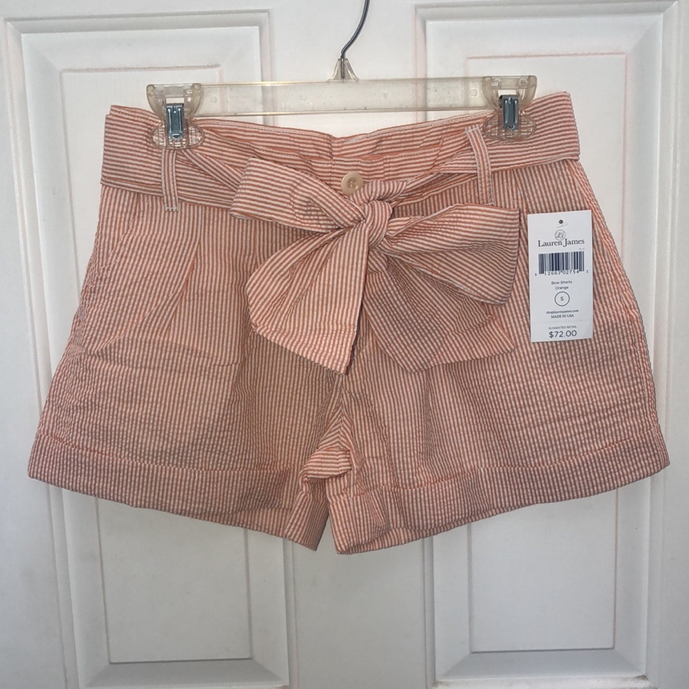 Lauren James Seersucker Shorts. Size Small. New With Tags.